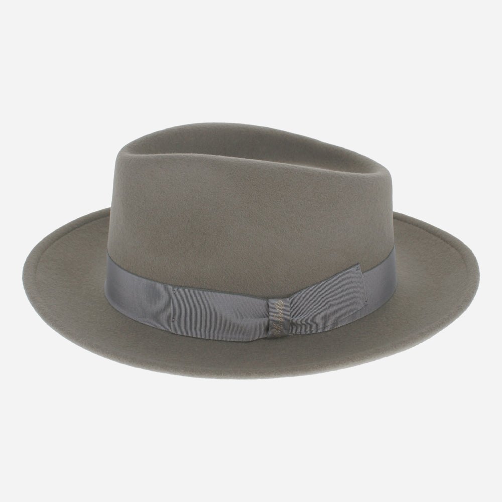 Outdoor Wool Felt Teardrop Crown Fedora Hat - Image 34