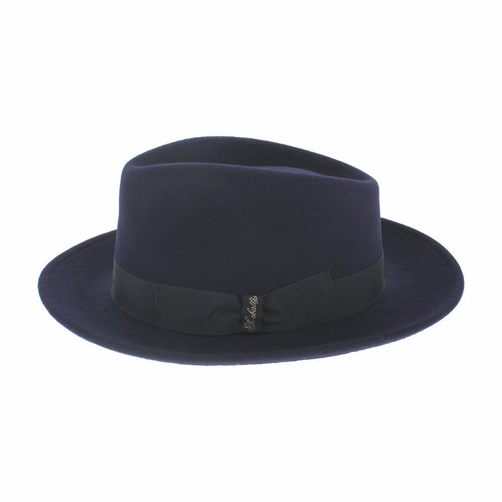 Outdoor Wool Felt Teardrop Crown Fedora Hat - Image 4