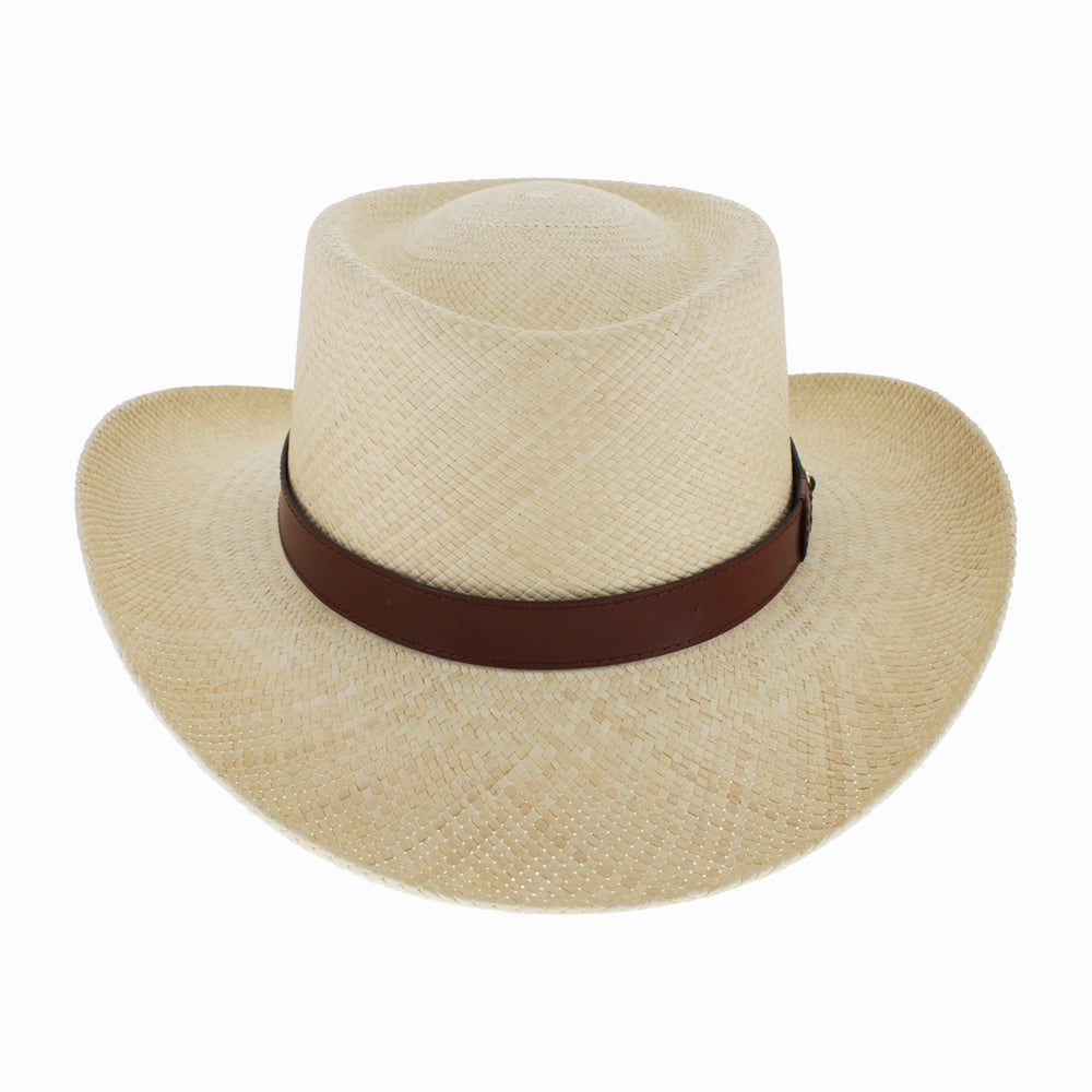 Easy Wearing Panama Straw Wide Brim Hat - Image 8