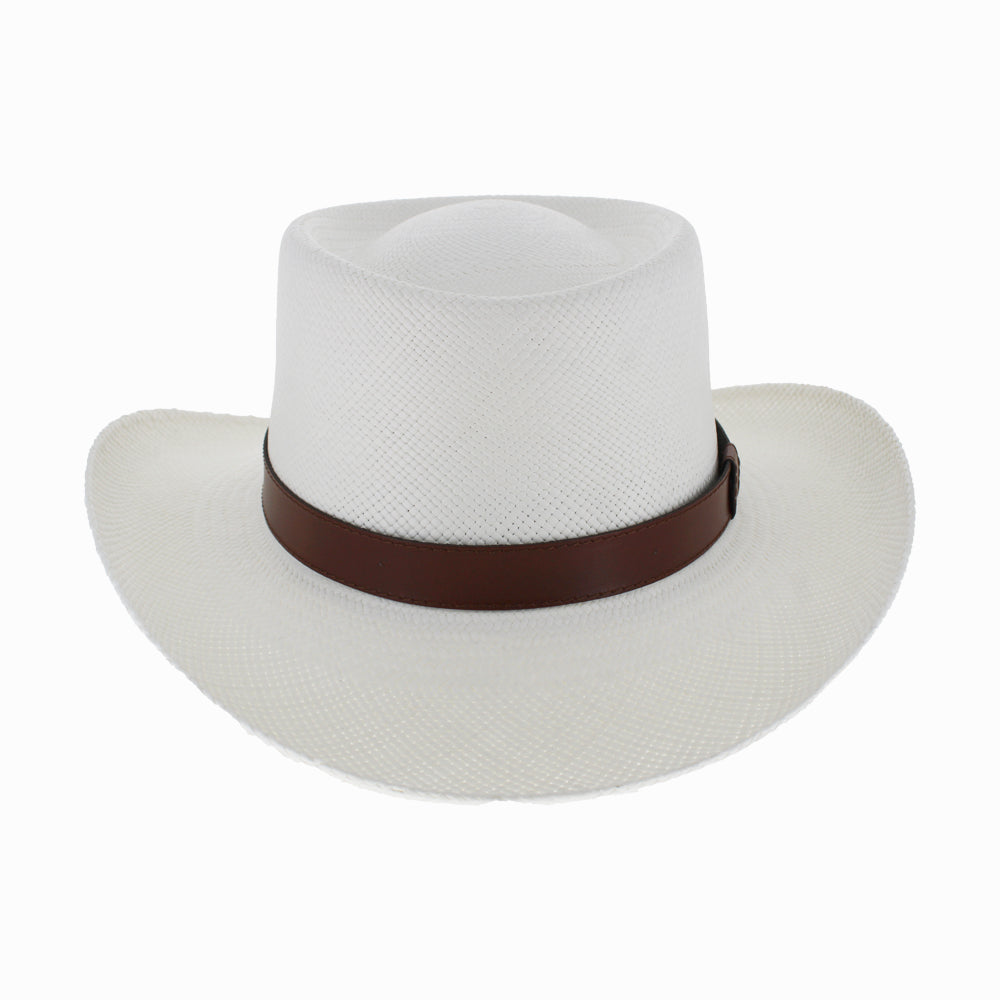 Easy Wearing Panama Straw Wide Brim Hat - Image 14