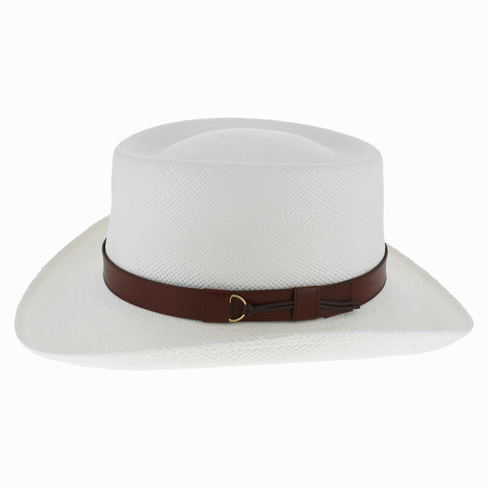 Easy Wearing Panama Straw Wide Brim Hat - Image 9