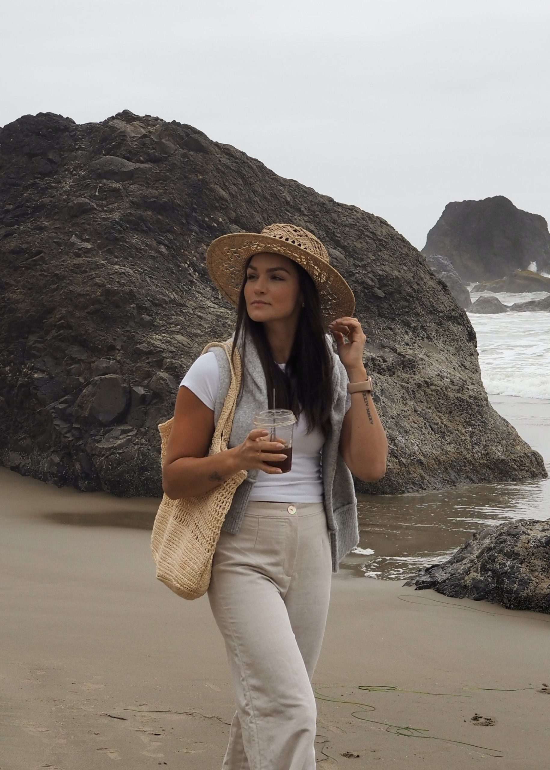 Willow Textured Panama Hat Crafted in Straw - Image 3