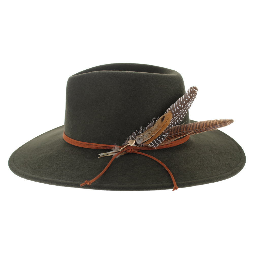 Everyday Wool Felt Wide Brim Western Hat - Image 3