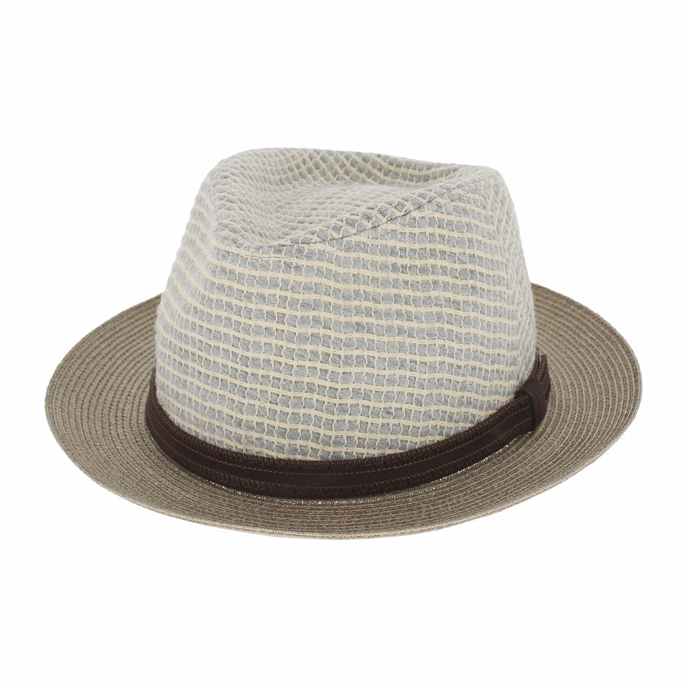 Relaxed Hemp Packable Fedora Hat