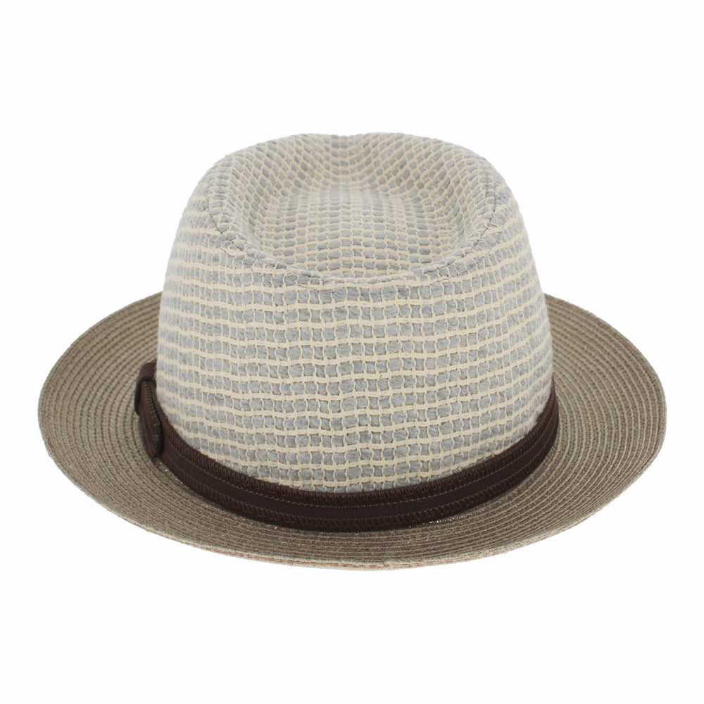 Relaxed Hemp Packable Fedora Hat - Image 4