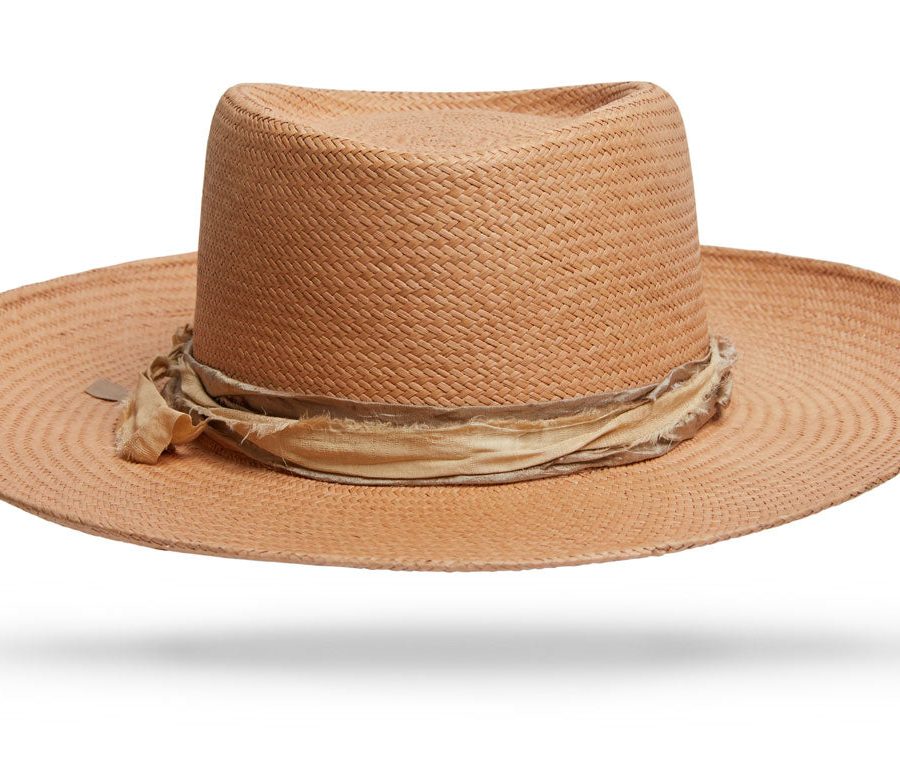 Ecuadorian Straw Hat with Balanced Brim