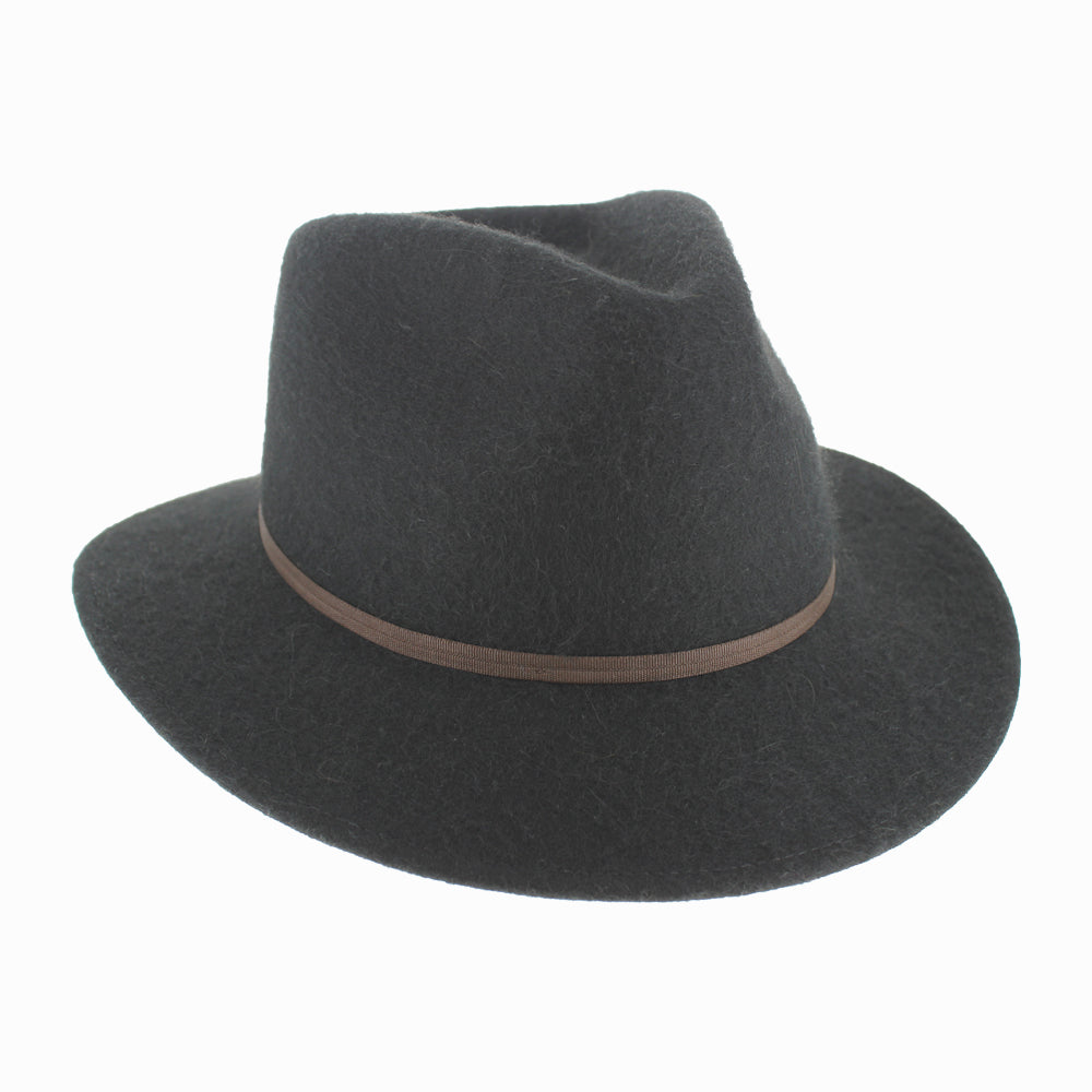 Relaxed Wool Felt Packable Safari Hat - Image 8