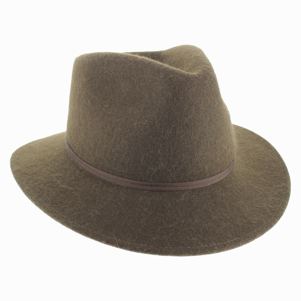 Relaxed Wool Felt Packable Safari Hat - Image 16