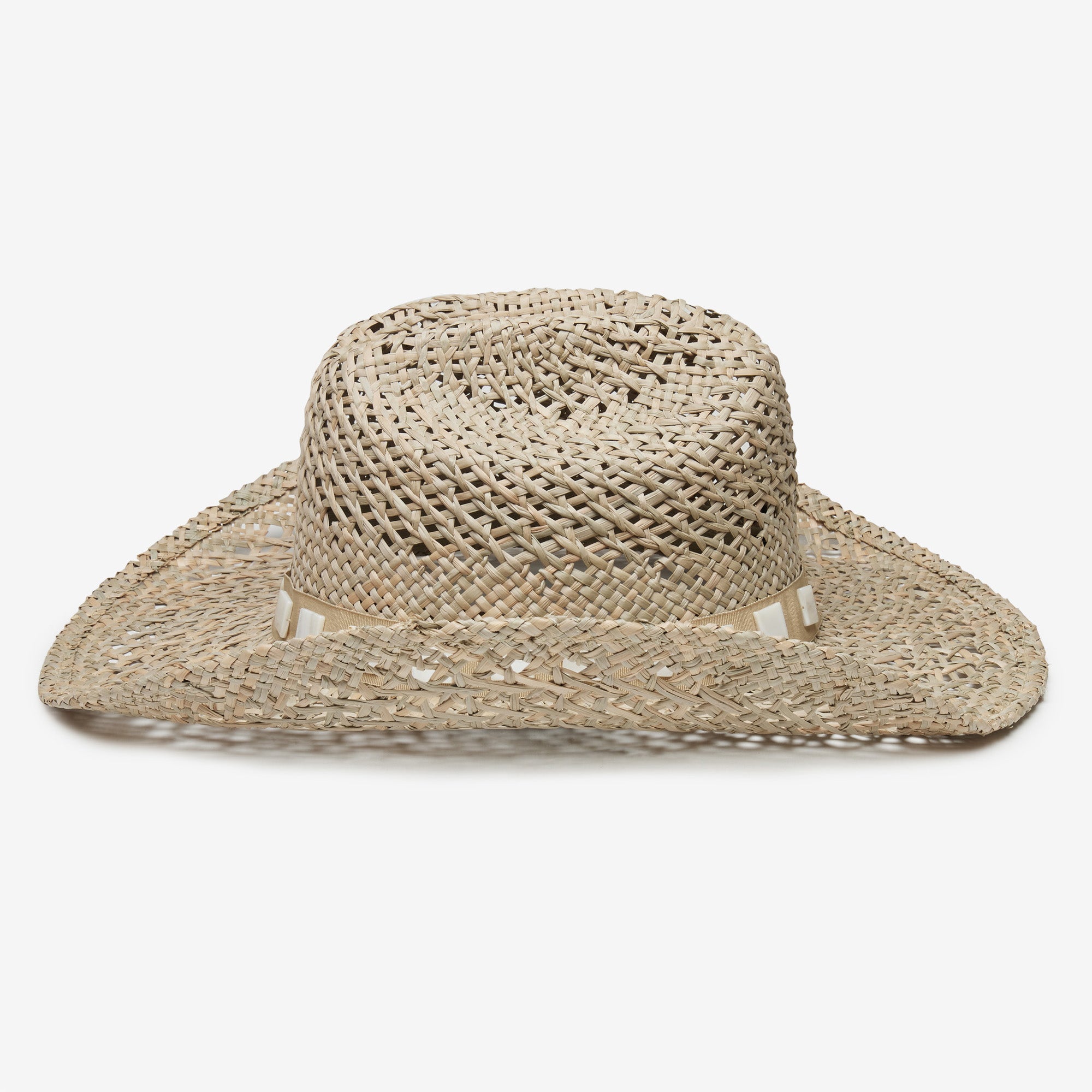 Tessa Structured Straw Wide Brim Sun Hat - Image 5
