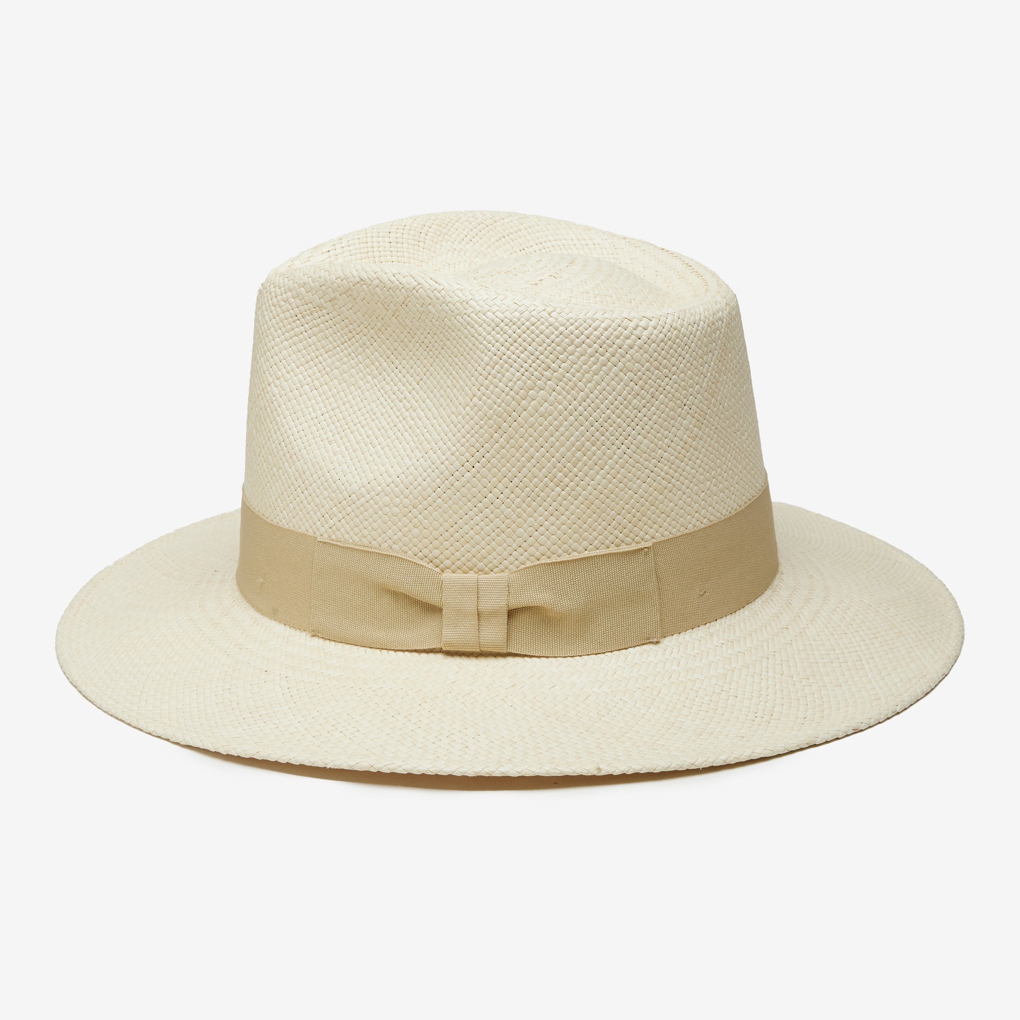 Clean Perrin Fedora Hat in Straw - Ivory - Image 3