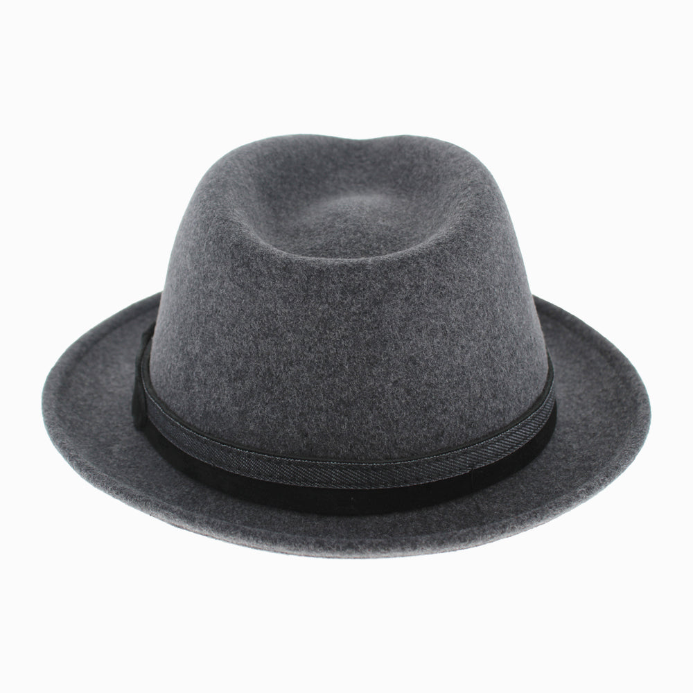 Everyday Wool Felt Packable Trilby Hat - Image 5