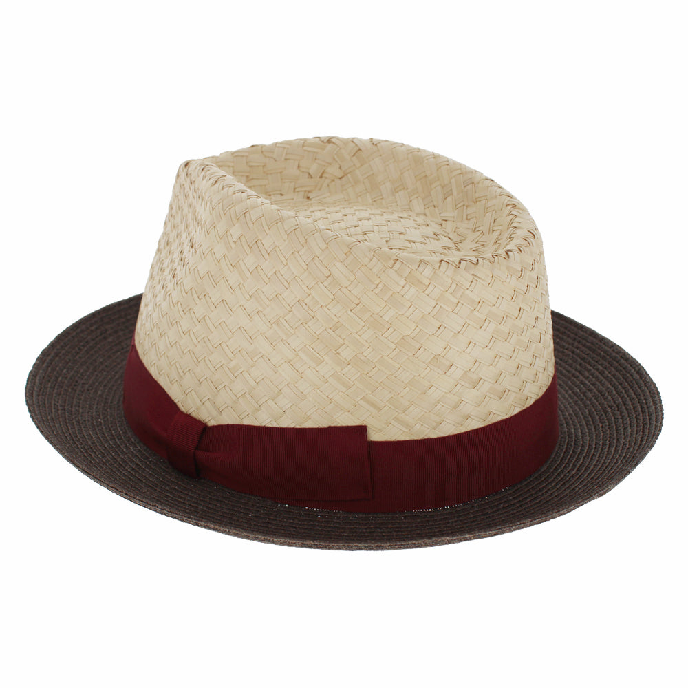 Versatile Hemp Short Brim Fedora Hat - Image 3