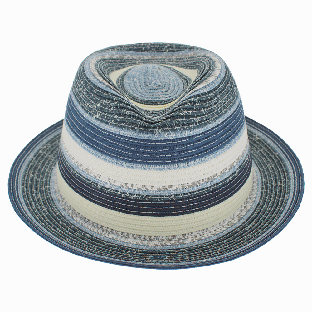 Versatile Paper Straw Packable Fedora Hat - Image 5