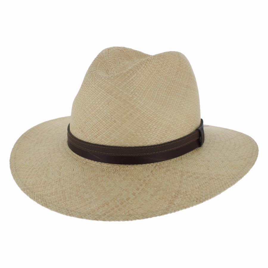 Travel Ready Panama Straw Safari Hat