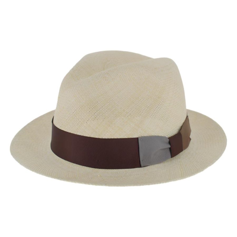 Timeless Panama Straw Breathable Fedora Hat