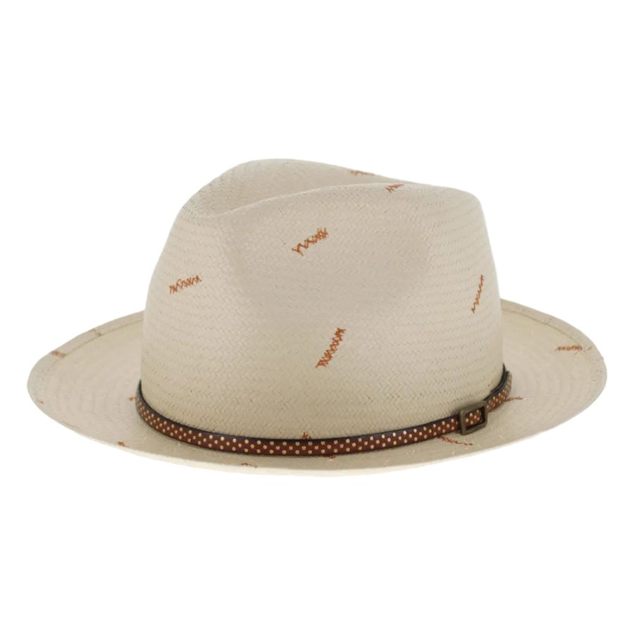 Smart Casual Paper Straw Fedora Hat