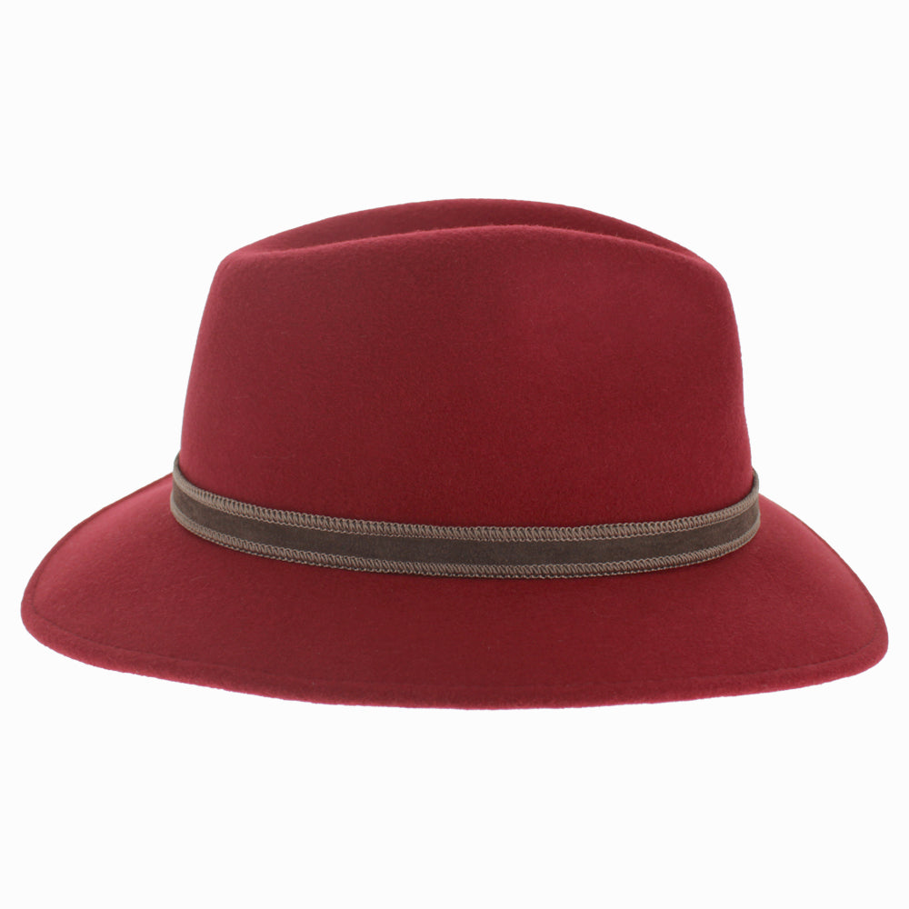 Everyday Wool Felt Center Dent Safari Hat - Image 8