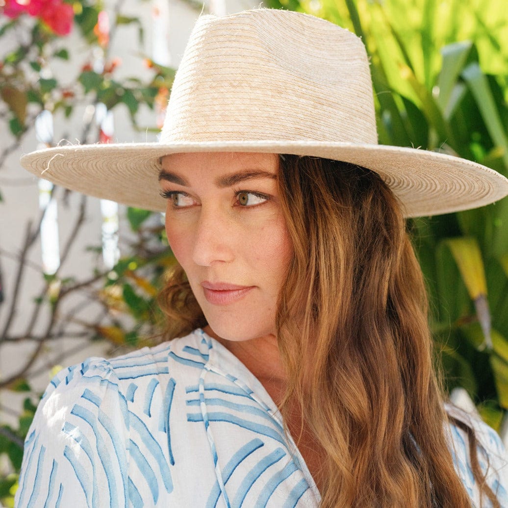 Minimal Natural Palm Sun Hat - Image 3